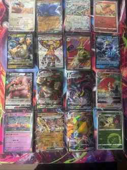 Pokemon 16 Card Lot nm V Max Mega Amazing Ex HOLO Rare Hits Only F51 - Image 1