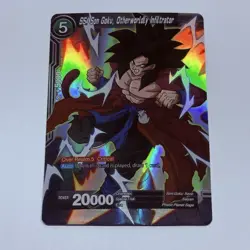 SS4 Son Goku, Otherworldly Infiltrator Dragon Ball Super Card Holo Foil Art Tc11 - Image 1