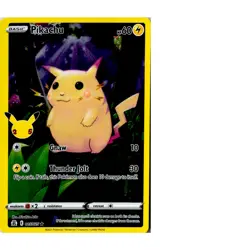 Pikachu Holo Rare Celebrations 005/025 Pokemon Trading Card - Image 3