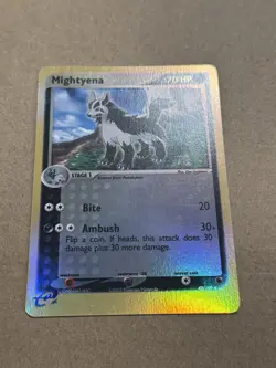 Pokemon Card - Mightyena Ruby and Sapphire 42/109 Reverse Holo - Image 4