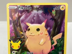 Pikachu 005/025 Celebrations Holo Rare Full Art Pokemon Card - Lightly Played - Image 3