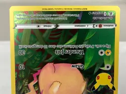Pikachu 005/025 Celebrations Holo Rare Full Art Pokemon Card - Lightly Played - Image 4