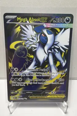 Mega Absol ex - 161/132 161/132 Pokemon Ultra Rare ME01: Mega Evolution Card LP - Image 1