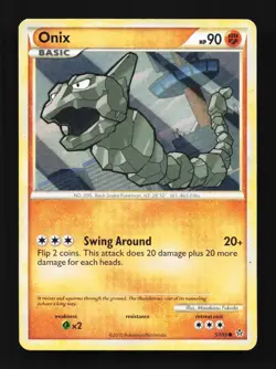 Onix 57/95 Unleashed English Pokemon Card TCG - Image 1