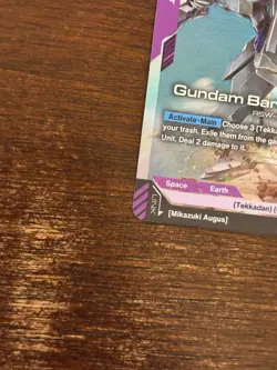 Gundam Barbatos Lupus - GD03-050 LR Gundam Card Game TCG Steel Requiem - Image 3