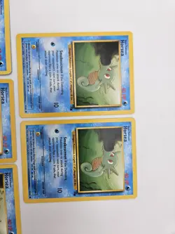 Horsea 49/62 Fossil Pokemon Cards | Set Of 5 - Image 3