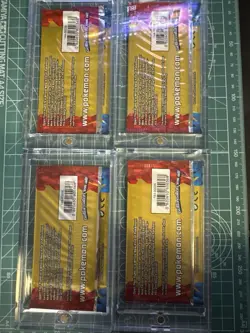 Full Art Set Of 4 (W/ Cases) XY Base Set - 2014 Pokemon Cards (3 Cards Per Pack) - Image 2