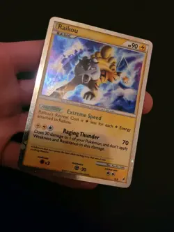 Pokemon TCG Raikou SL9 Call of Legends Secret Rare Pokemon Card - Image 2
