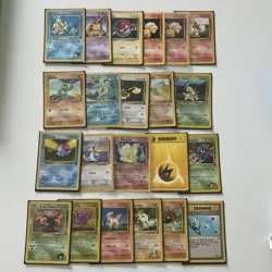 Old Pokemon Cards Lot (base Set ,1995-2000) - Image 1