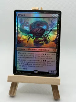 MTG Lorwyn Eclipsed - Deceit (Foil) Mythic 212 NM ECL!!! - Image 1
