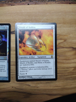 Mtg Magic the Gathering Sword - Shield - Helm (promo) Of Kaldra Set MP - Image 4