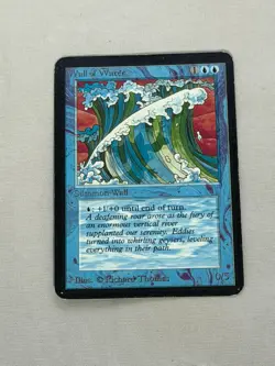 MTG Wall of Water Alpha Magic the Gathering - Image 1
