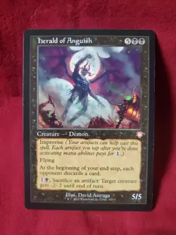 x1 Herald of Anguish M MTG Commander: The Brothers' War M/NM, English - Image 1
