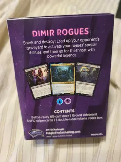 MTG Magic Dimir Rogues Challenger Deck 2021 Factory Sealed *SEE PICTURES* - Image 2