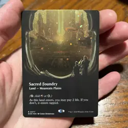 Sacred Foundry - (Borderless) Edge of Eternities Galaxy Foil - 0377 - Image 1