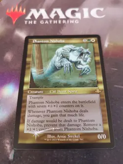 Mtg. Phantom Nishoba. Foil Retro Frame. Dominaria Remastered. Nm - Image 1