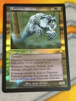 D1163 MAGIC DOMINARIA REMASTERED PHANTOM NISHOBA #361 NM R RETRO FOIL MTG - Image 1