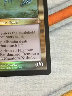 D1163 MAGIC DOMINARIA REMASTERED PHANTOM NISHOBA #361 NM R RETRO FOIL MTG - Image 5