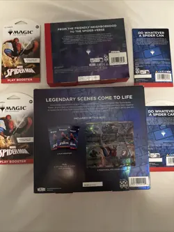 Magic the Gathering SPIDER-MAN, 4 Booster Packs, 1 Collector Booster 1 Scene Box - Image 5