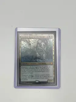 Arahbo, Roar of the World - Commander 2017 Foil - LP - Magic the Gathering TCG - Image 1