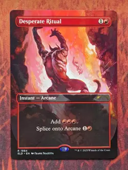 Desperate Ritual 1984 Near Mint Secret Lair Drop Magic MTG Frank Frazetta - Image 1