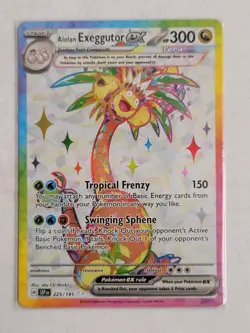 Pokemon TCG - Alolan Exeggutor ex 225/191 - Surging Sparks - Pack Fresh - Image 1