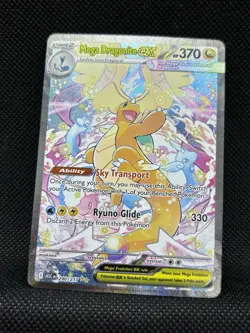 Mega Dragonite ex SIR Pokemon TCG Ascended Heroes 290/217 NM Condition Authentic - Image 2