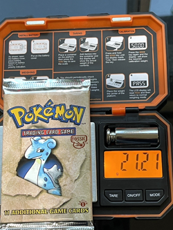 1999 Pokemon 1st Edition Fossil Booster Pack Factory sealed - Lapras - Image 1