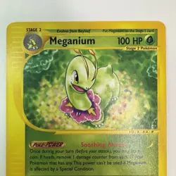 Meganium 54/165 Non Holo Expedition Base Set Pokemon Card Ereader Rare Vintage - Image 2