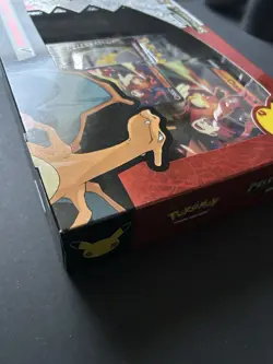 Pokemon Celebrations 25th Anniversary Lance’s Charizard V Collection Sealed Box - Image 3