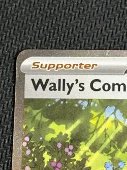 Wally's Compassion 🧑🏻‍🎤 186/132 SIR Pokemon Mega Evolution NM * - Image 2