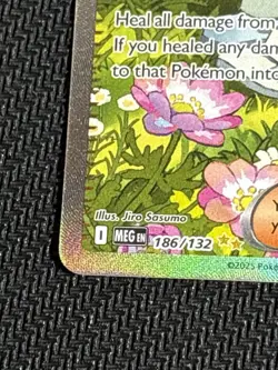 Wally's Compassion 🧑🏻‍🎤 186/132 SIR Pokemon Mega Evolution NM * - Image 5