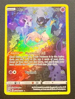 Pokemon Mew GG10/GG70 Crown Zenith: Galarian Gallery NM - Image 1