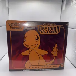 Pokemon: Scarlet & Violet 3: Obsidian Flames Elite Trainer Box - 9 Packs 820650853913 - Image 1