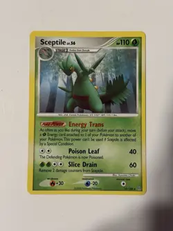 Sceptile 10/100 Stormfront NM/VLP 2008 Pokemon TCG Non-Holo Rare - Image 2