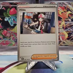 Hilda 084/086 Non-Holo Pokemon TCG Sv10.5: White Flare NM/M - Image 1
