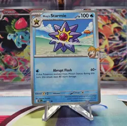 Misty's Starmie 047/182 Non-Holo SV10: Destined Rivals Pokemon NM/M - Image 1