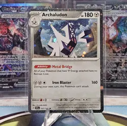 Archaludon 107/142 Cosmos Holo Blister Exclusive Pokemon TCG Stellar Crown NM/M - Image 1