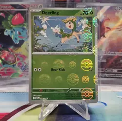 Deerling 006/086 Pokeball Reverse Holo Pokemon TCG Sv10.5: White Flare NM/M - Image 1
