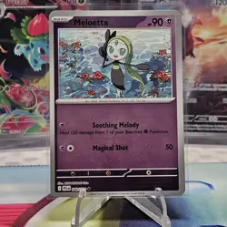 Meloetta 040/094 Reverse Holo Pokemon TCG ME02: Phantasmal Flames NM/M - Image 1