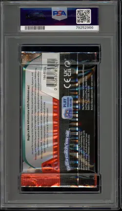 Pokemon Scarlet & Violet Terastalized Gyarados Sealed Booster Pack PSA 10 - Image 2