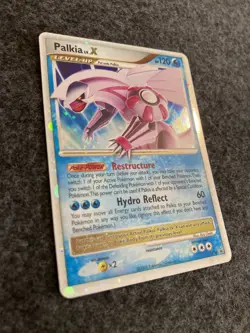 Pokemon TCG - Palkia LV.X (DP18) Diamond & Pearl Promo - Holo Partial Swirl - NM - Image 3