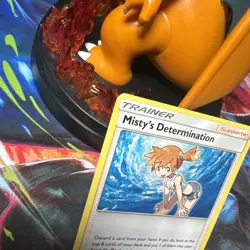 Misty's Determination 62/68 NM+ : Hidden Fates : Pokemon TCG 2019 - Image 2