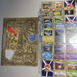 Pokemon Japanese Neo Genesis Bundle (almost Complete) With Binder - Image 2