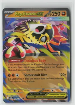 Pokemon Mega Hawlucha ex #116/217 ME: Ascended Heroes Near Mint or Better - Image 1