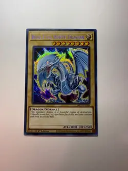 Yugioh - Blue-Eyes White Dragon - Secret - 1st - MP22-EN266 - NM - Image 1