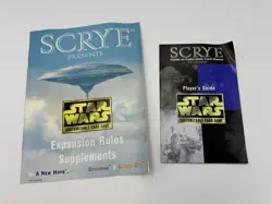Star Wars CCG Scrye Player's Guide Card Text Glossary Expansion Rules Two Books - Image 1