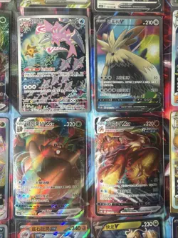 Pokemon 16 Card Lot nm V Max Mega Amazing Ex HOLO Rare Hits Only F52 - Image 2