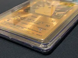CGC 9 - Pikachu 58/102 Celebrations UPC Gold Metal Pokemon Promo Card - Image 5