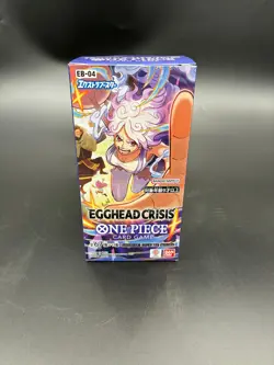 ONE PIECE Card Game EB-04 Egghead Crisis Booster Box Sealed Japanese - Image 1